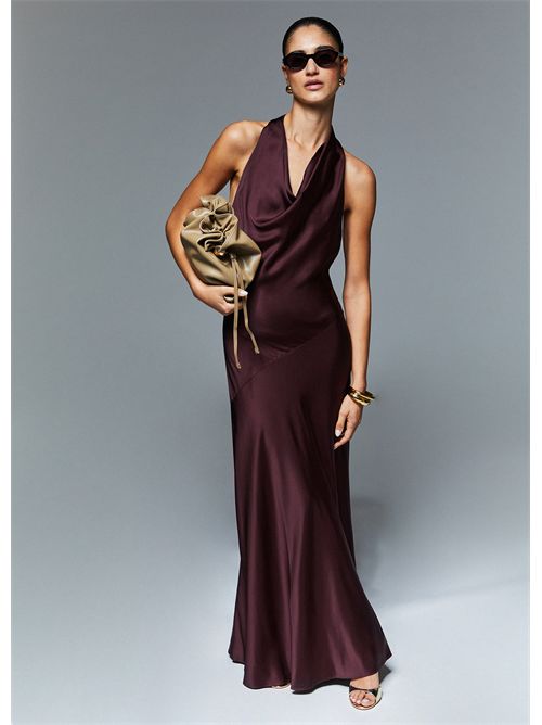 Abito lungo in raso LIU JO | CA6174T522A/P9646